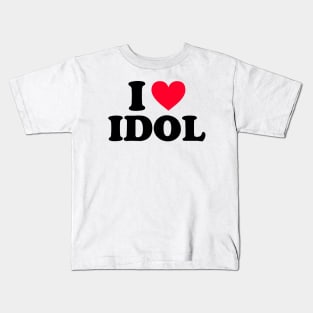 I love idol Kids T-Shirt